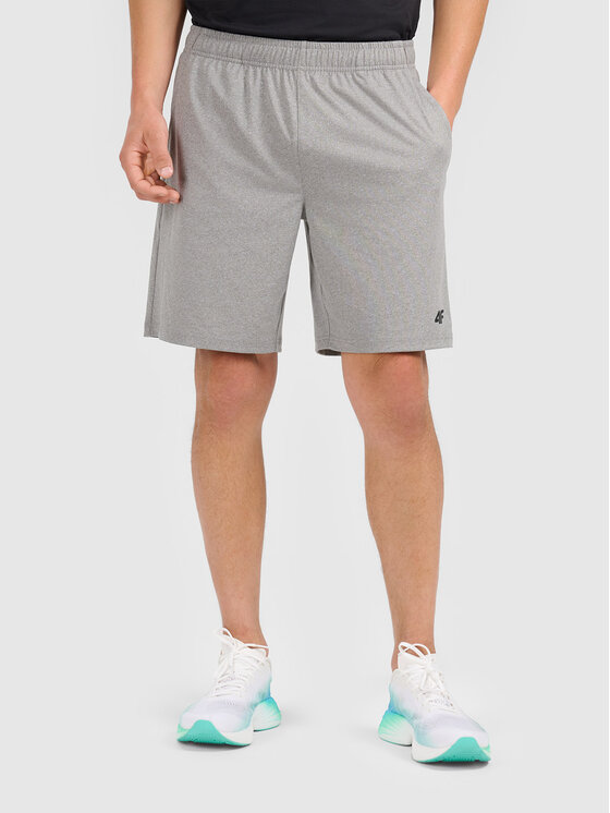 4F 4F Szorty sportowe 4FWAW26TFSHM1671-25M Szary Active Fit