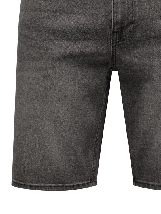 Only & Sons Only & Sons Pantaloni scurți de blugi Weft 22034527 Gri Regular Fit