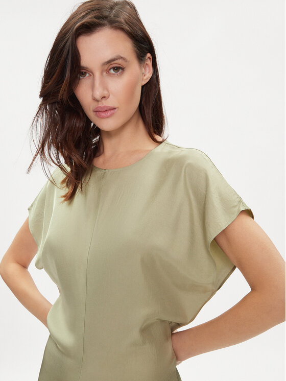 IVY OAK IVY OAK Rochie de zi Marlis IO117617 Verde Regular Fit
