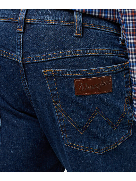 Wrangler Wrangler Jeansy 112371377 Granatowy Regular Fit