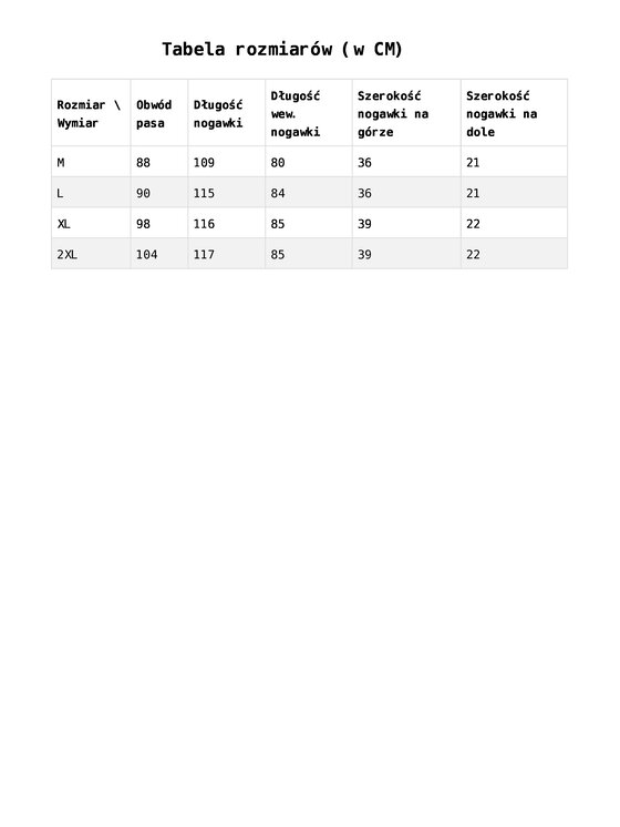 Jigga Wear Jigga Wear Jeansy Spodnie Jeansowe Super Baggy Cargo Męskie Czarne Jigga Wear Crown XXL Czarny Baggy Fit