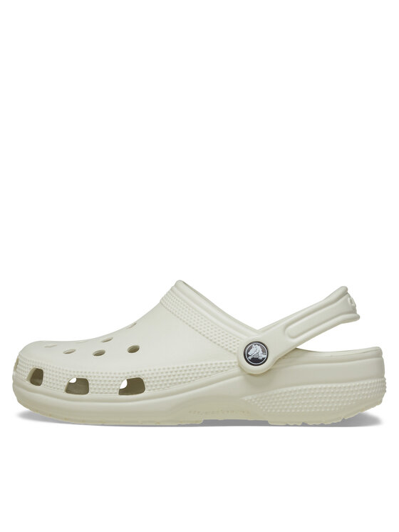 Crocs Crocs Παντόφλες Classic Clog K 206991 Εκρού