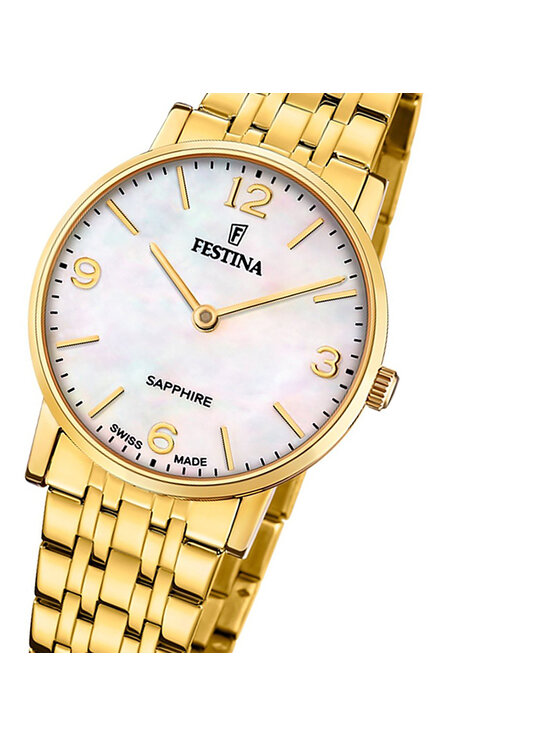 Festina Festina Zegarek F20048-2 Złoty