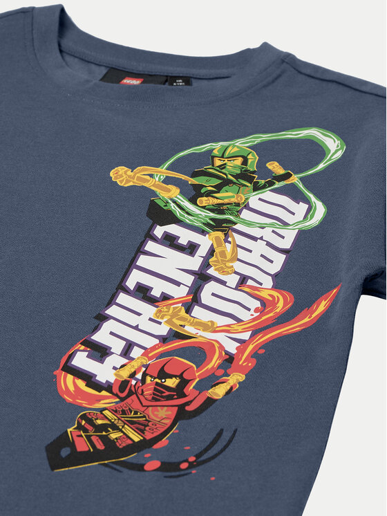 LEGO LEGO T-Shirt Ninjago 12011428 Σκούρο μπλε Regular Fit