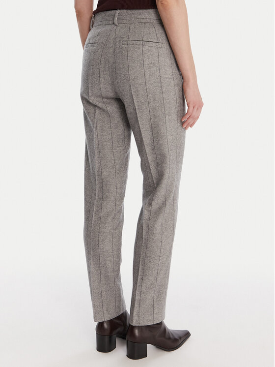 MAX&Co. MAX&Co. Текстилни панталони Svenzia 2526136094200 Сив Slim Fit