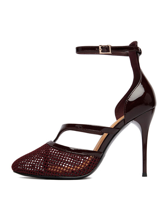 Badura Badura High Heels EO-AMIRA-LT519-1 Dunkelrot