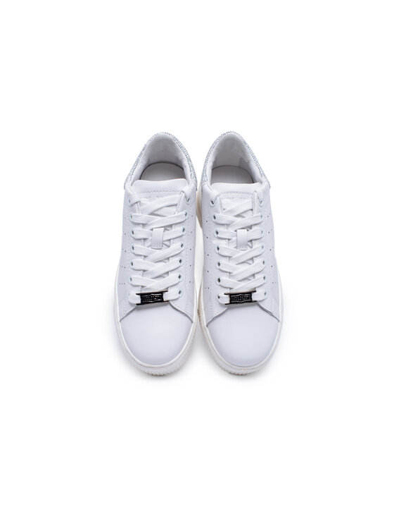 Cult Cult Sneakers PERRY 3162 LOW W LEAT/SUEDE HOT FIX Bianco