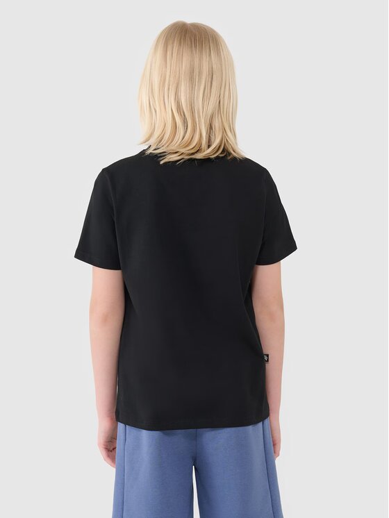 4F 4F T-shirt 4FJWSS25TTSHM2186-20S Nero Regular Fit