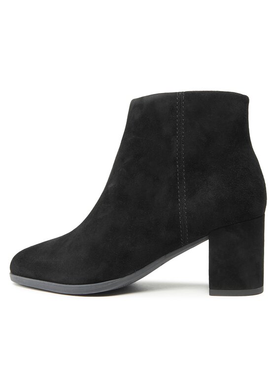Clarks Clarks Μποτάκια Freva55 Zip 261747594 Μαύρο