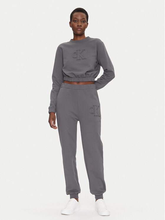 Calvin Klein Jeans Calvin Klein Jeans Donji dio trenerke J20J225355 Siva Regular Fit