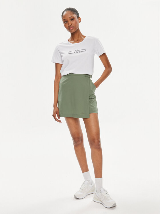 CMP CMP Technisches T-Shirt 39T5676P Weiß Regular Fit