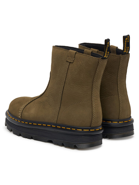 Dr. Martens Dr. Martens Боти ZEBZAG Rigger Olive Wyoming DM42022300 Зелен