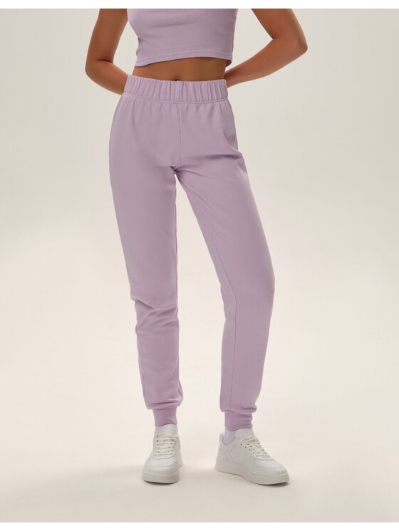 Esotiq Esotiq Spodnie piżamowe 42121 Fioletowy Regular Fit