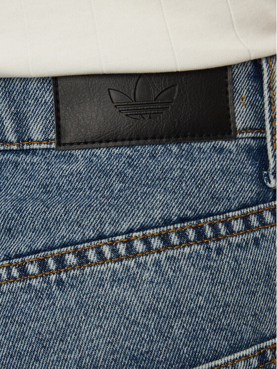 adidas adidas Pantaloni scurți de blugi Firebird Adicolo KS4975 Albastru Regular Fit