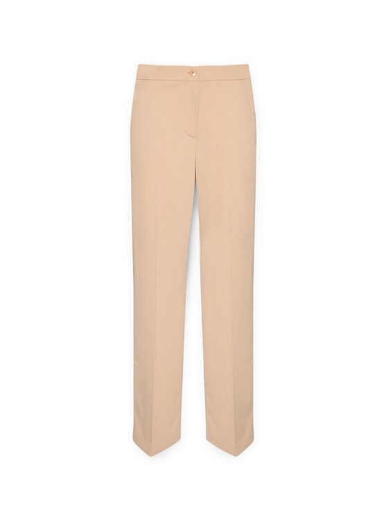 Elena Mirò Elena Mirò Pantaloni di tessuto P165P600452N012 Crema Regular Fit