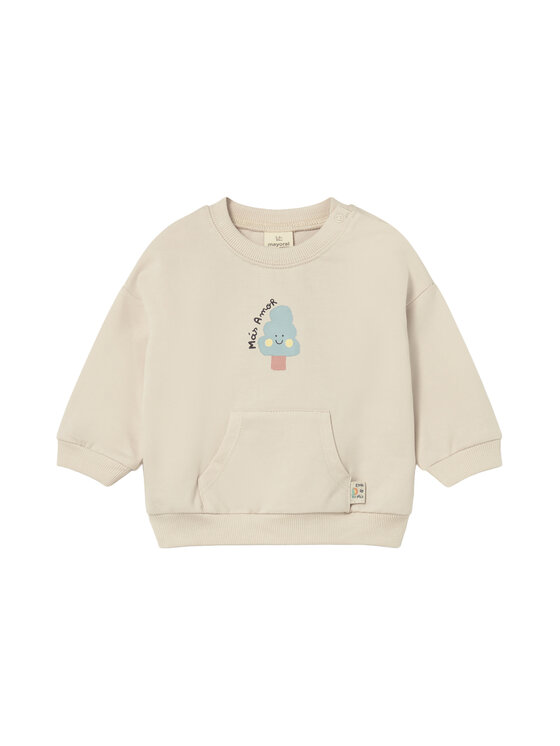 Mayoral Mayoral Суитшърт 1487 Бежов Regular Fit