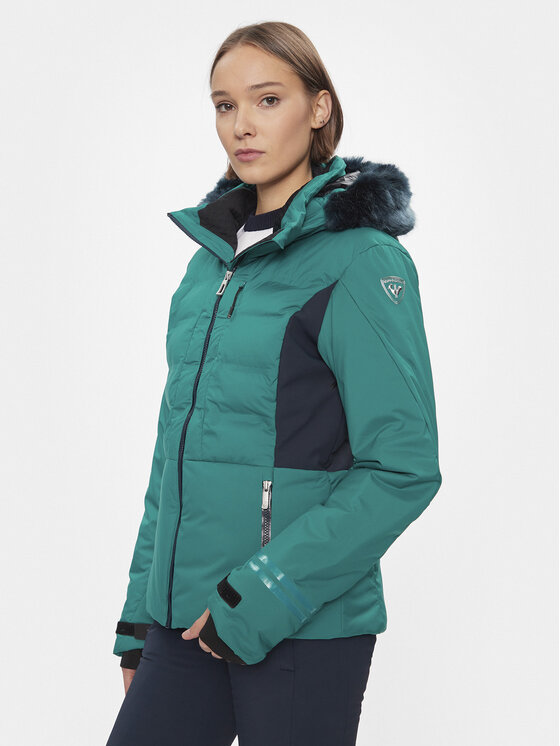 Rossignol Rossignol Lyžiarska bunda Depart RLKWJ04 Zelená Regular Fit