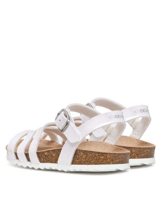 Geox Geox Sandály J Adriel J558MF 000HH C1000 M Bílá