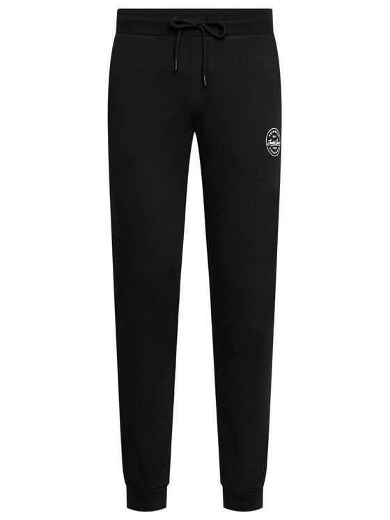 Jack&Jones Jack&Jones Долнище анцуг Gordon 12165322 Черен Regular Fit