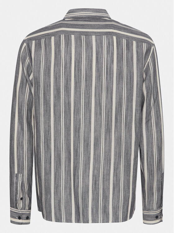 Solid Solid Koszula 21108155 Niebieski Regular Fit