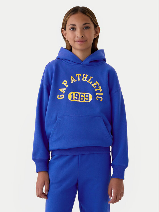 Gap Gap Felpa 468554-01 Blu Regular Fit
