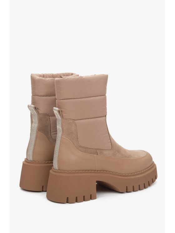 Estro Estro Μποτάκια ER00114166 Καφέ