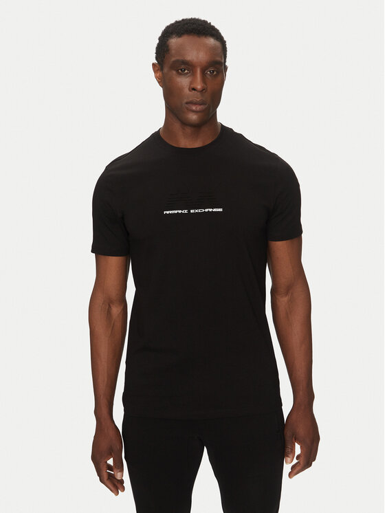 Férfi Póló Armani Exchange, Méret: M, Fekete, XM000544 AF10361 UC001
