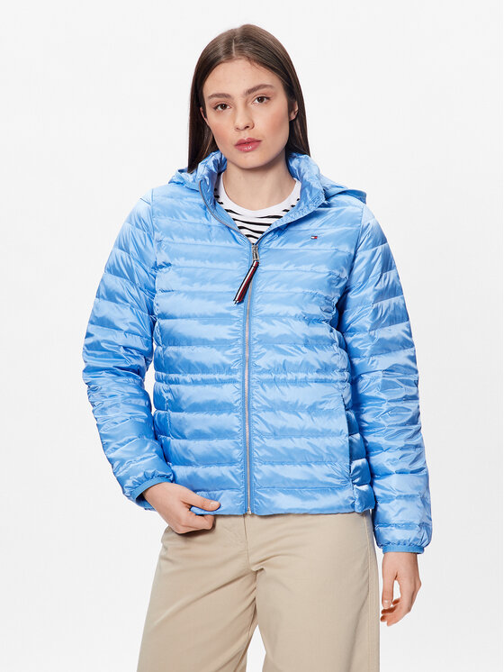 Tommy Hilfiger Tommy Hilfiger Pernata jakna WW0WW37264 Svijetloplava Regular Fit
