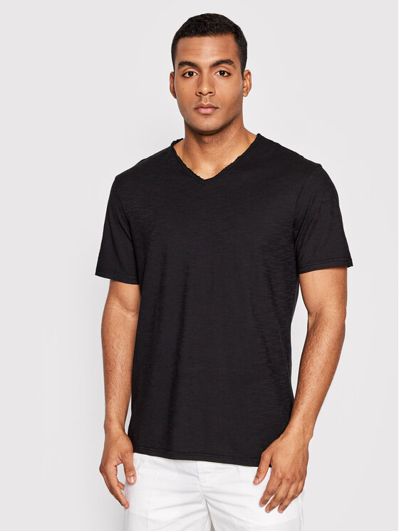 United Colors Of Benetton United Colors Of Benetton Тишърт 3JE1J4264 Черен Regular Fit