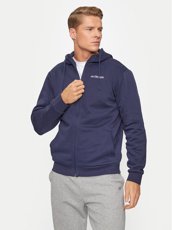 Kappa Kappa Pulóver Feffo 341Q6QW Sötétkék Regular Fit