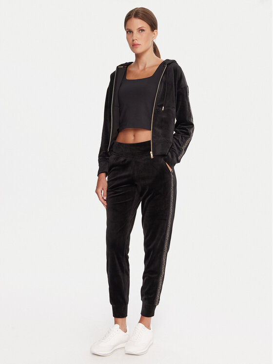 DKNY Sport DKNY Sport Mikina DP5J9639 Černá Regular Fit