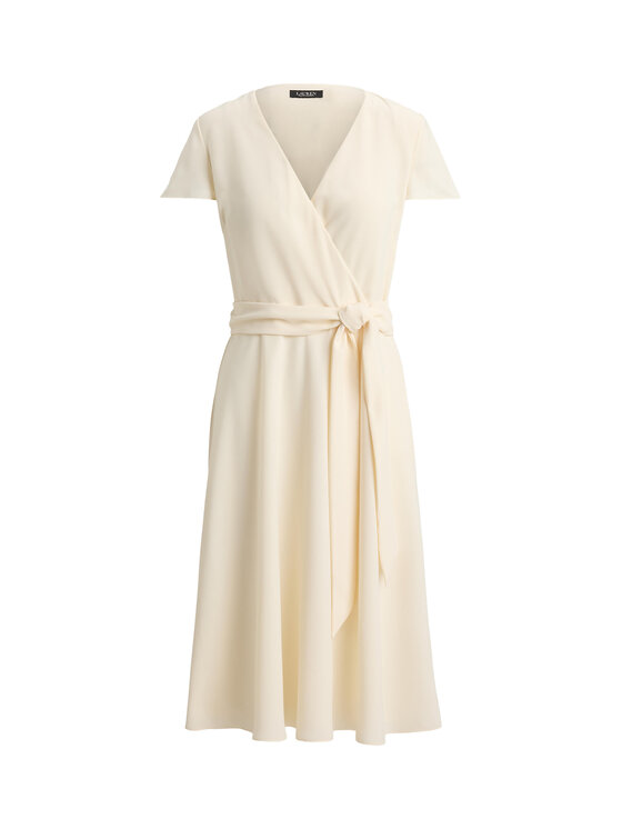 LAUREN RALPH LAUREN LAUREN RALPH LAUREN Cocktail obleka 200P13812005 Kremna Regular Fit