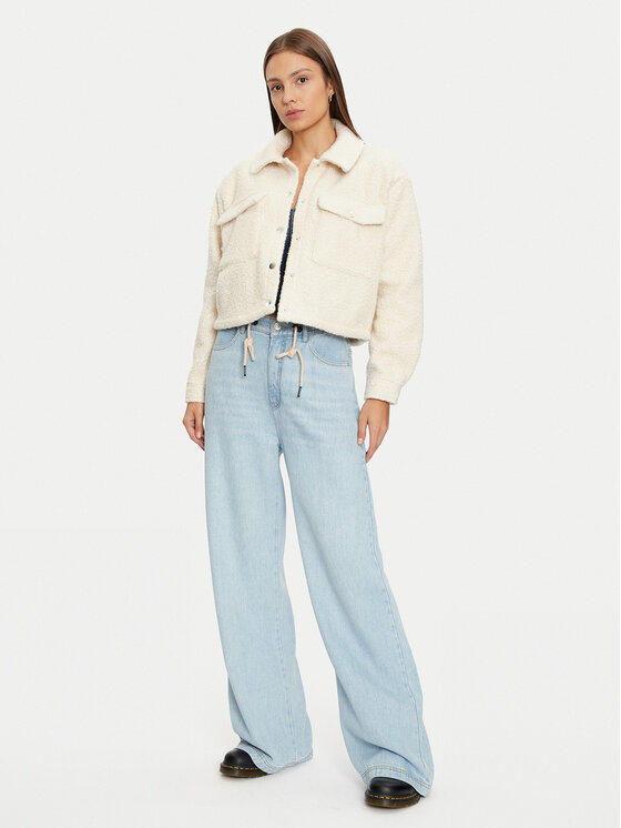 Vero Moda Vero Moda Hemdjacke Kerrymaple 10321467 Beige Regular Fit