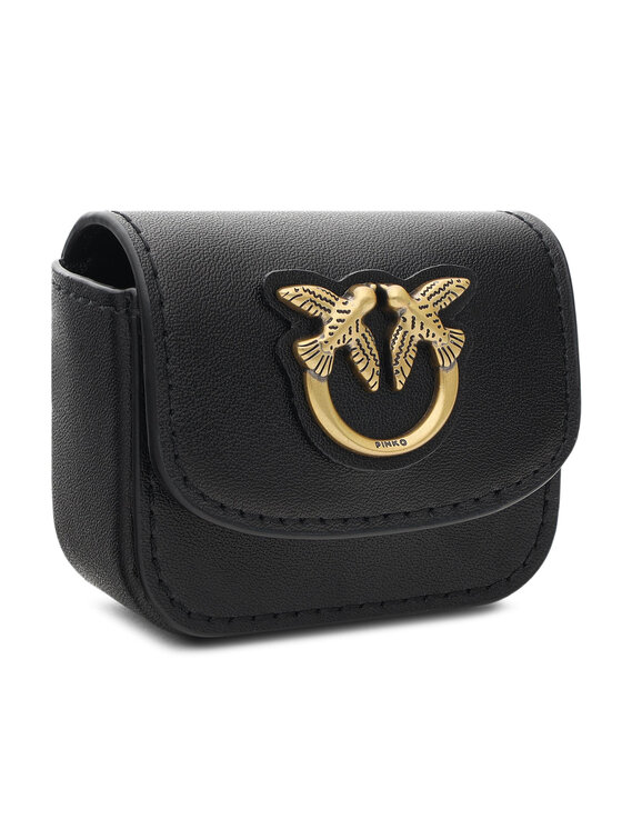 PINKO Pinko Etui za slušalke Neon Airpods Simply 2 PE 22 PLTT 1P22P8 Y7SP Črna