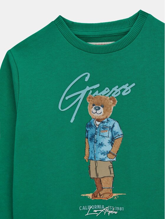 Guess Kids Guess Kids Svetr 181963 Zelená Classic Fit
