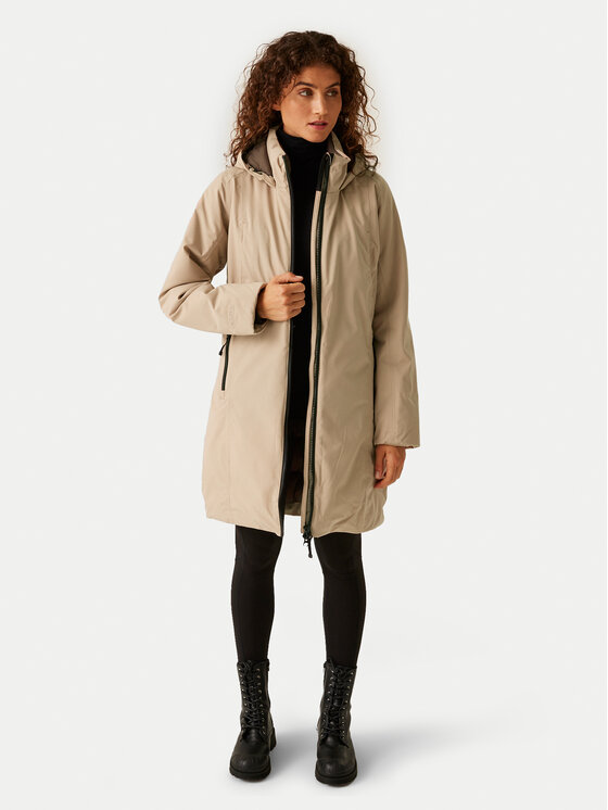 Regatta Regatta Яке за дъжд Yewbank IV RWP395 Бежов Regular Fit