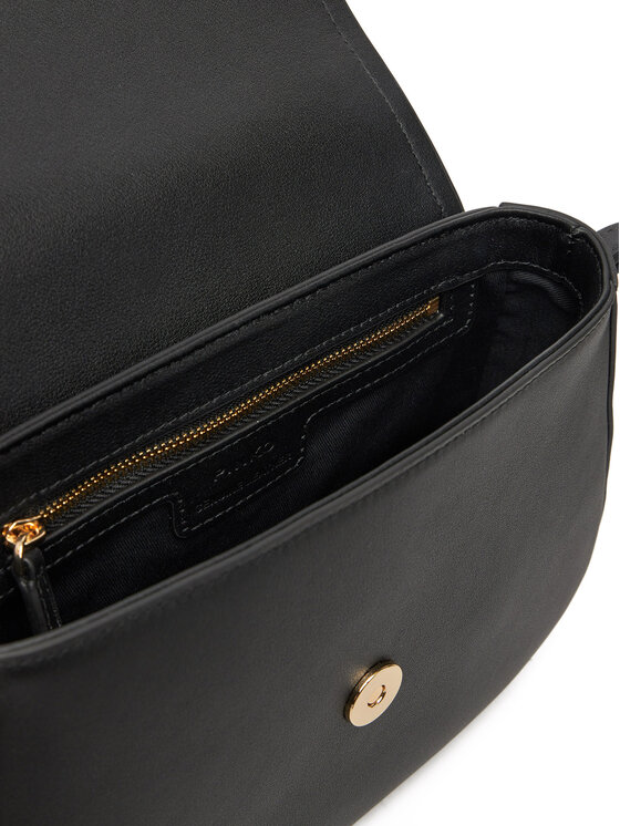 PINKO PINKO Torebka Saddle Mini PE PLTT 103831 A270 Czarny