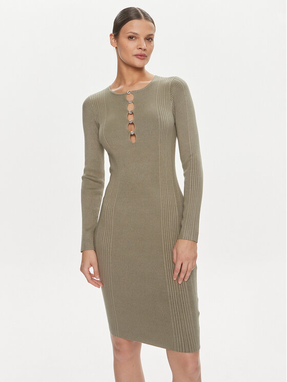 Guess kleid khaki clearance