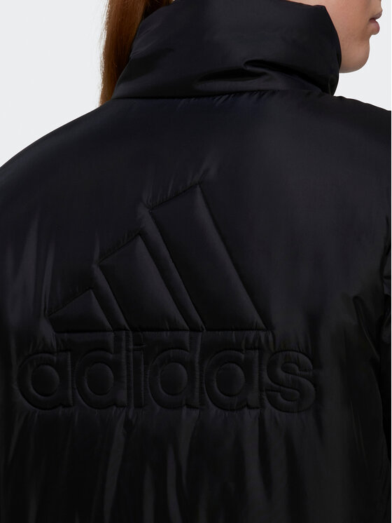 adidas adidas Pūkinė striukė BSC HG8757 Juoda Loose Fit