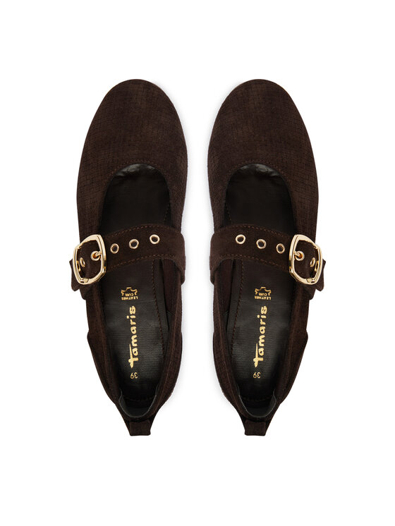 Tamaris Tamaris Балетки 1-22101-46 Коричневий