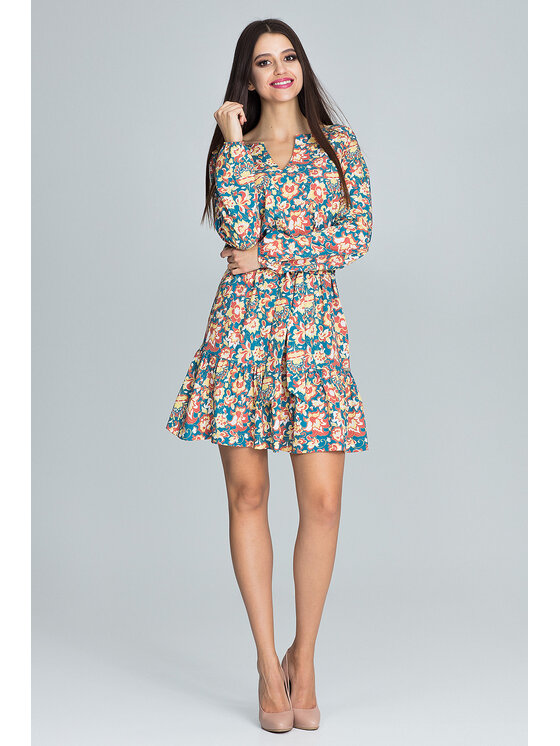 FIGL FIGL Vestito da giorno M597 Multicolore Regular Fit