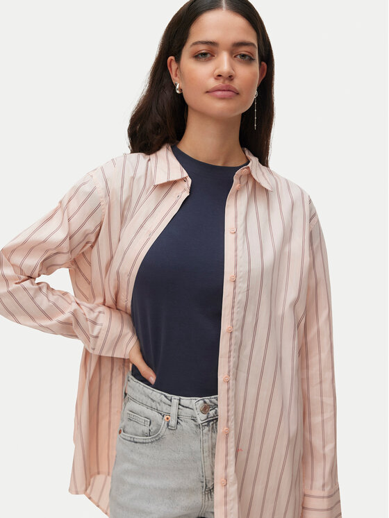Vero Moda Vero Moda Košeľa Elina 10336329 Ružová Loose Fit