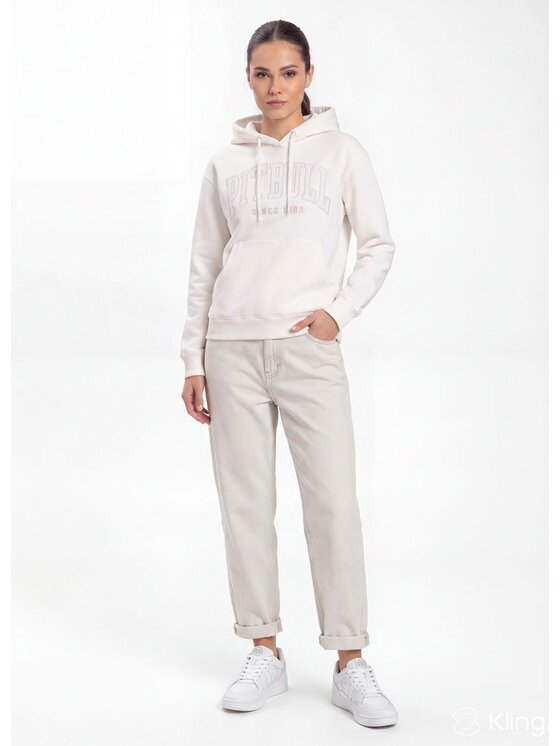 PITBULL PITBULL Bluza NORTON Biały Regular Fit