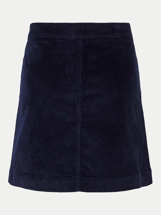 Pieces Pieces Trapezförmiger Rock Rillo 17154207 Dunkelblau Regular Fit