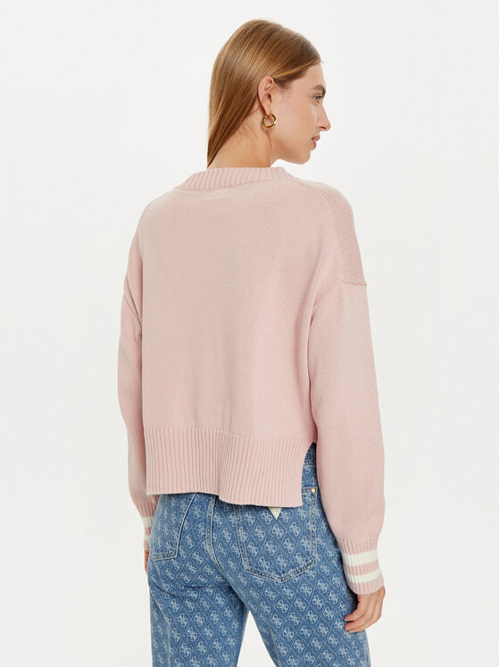 Guess Jeans Guess Jeans Кардиган W4BR81 Z3HM1 Розов Regular Fit