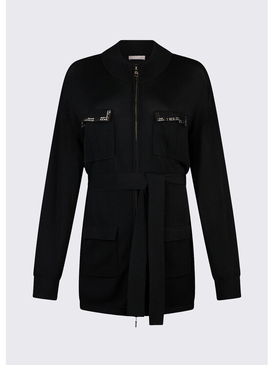 Liu Jo Liu Jo Cardigan TA6184MS59L22222 Nero Regular Fit