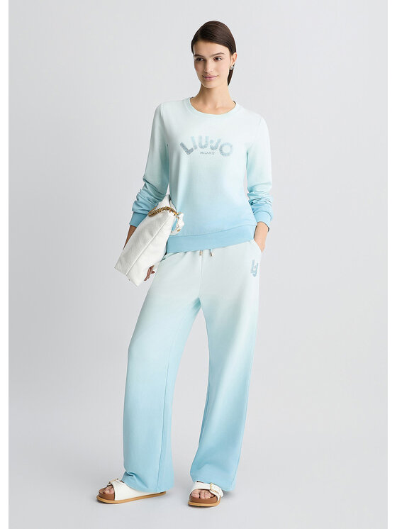 Liu Jo Liu Jo Felpa TA5114FS090M9112 Celeste Regular Fit