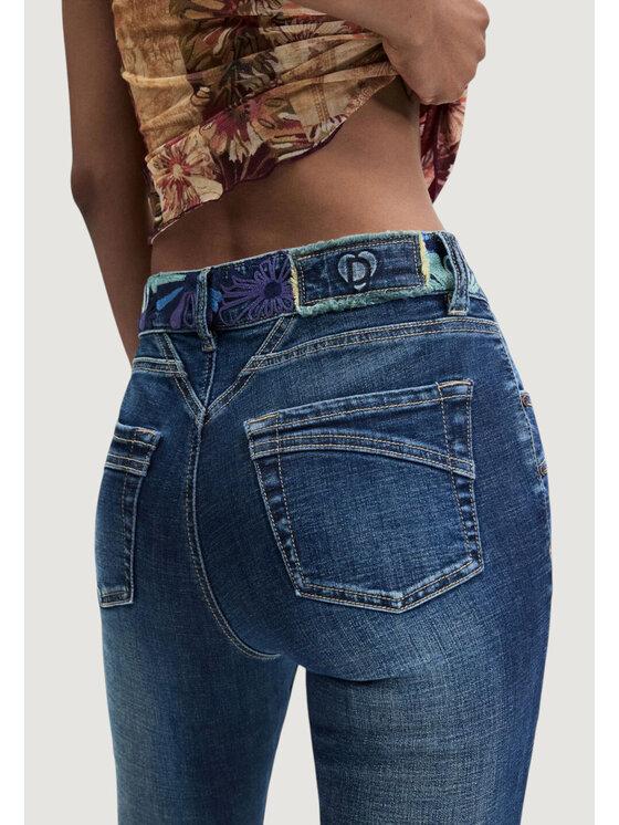 Desigual Desigual Jeans DENIM_HIPBEL Blu Boot Fit