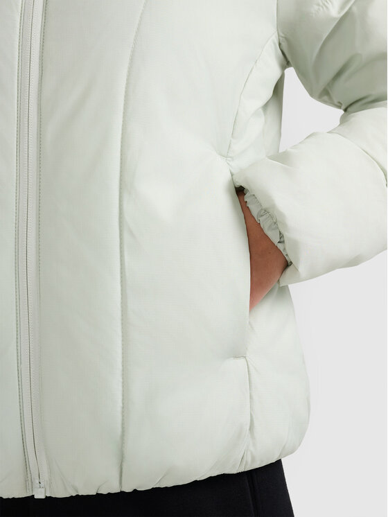 4F 4F Kurtka puchowa MIDSHOP TEXTILE Turkusowy Slim Fit