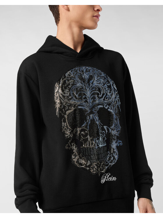 PHILIPP PLEIN PHILIPP PLEIN Bluza 26919 Czarny Regular Fit
